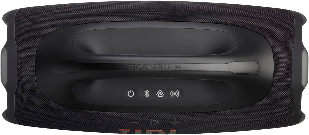 JBL Boombox 4 Portable Bluetooth Speaker, Waterproof, Deep Bass - Black | Up To 34 Hours Playtime, IP68 Dustproof, AI Sound Boost For Louder Clearer Audio,...