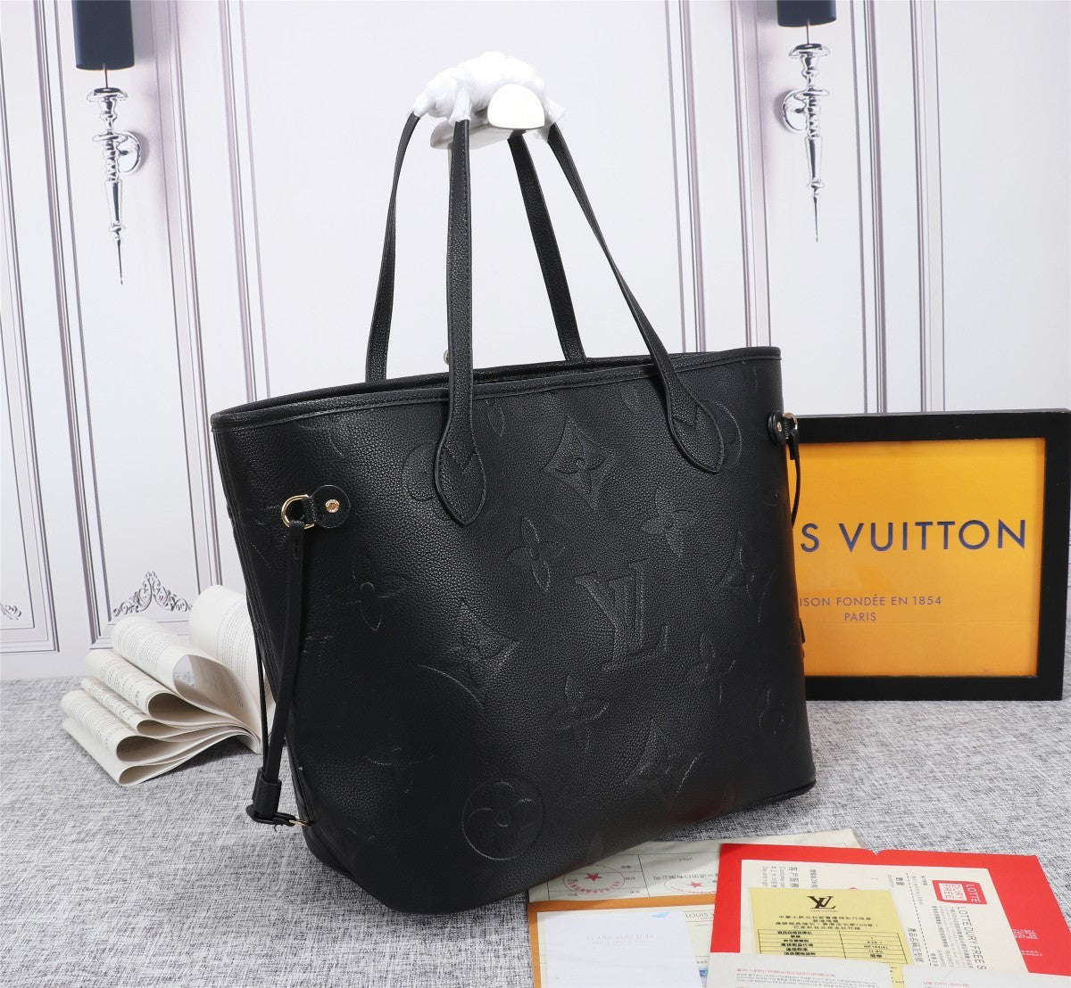 Louis Vuitton Neverfull Monogram Empreinte 32cm/ Black – product image 7