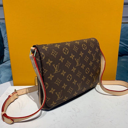 Louis Vuitton Musette Tango Shoulder Bag 26cm Monogram Canvas Spring/Summer Collection M51257, Brown – product image 5
