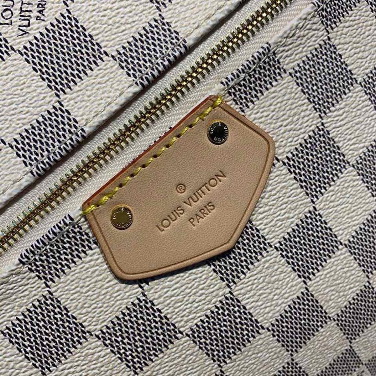 Louis Vuitton Iena MM Bag 34cm Damier Azur Canvas Fall/Winter Collection N44040, Beige – product image 8