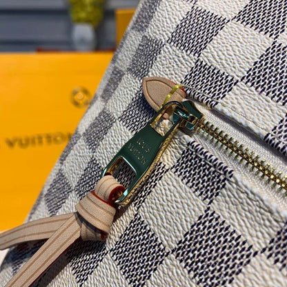 Louis Vuitton Iena MM Bag 34cm Damier Azur Canvas Fall/Winter Collection N44040, Beige – product image 9