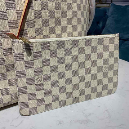 Louis Vuitton Neverfull GM Bag 40cm Damier Azur Canvas Fall/Winter Collection N41360, Beige – product image 6