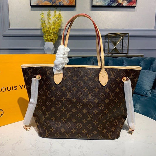 Louis Vuitton Neverfull MM Bag 32cm Monogram Canvas Fall/Winter Collection M41177, Rose Ballerine – product image 2