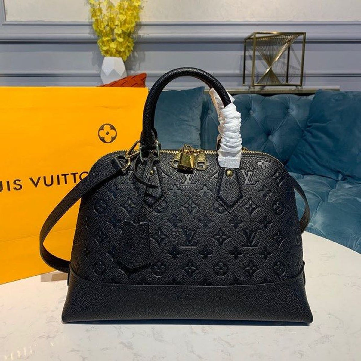 Louis Vuitton Neo Alma Bag 32cm Monogram Empreinte Canvas Spring/Summer Collection M44832, Black – product image 2