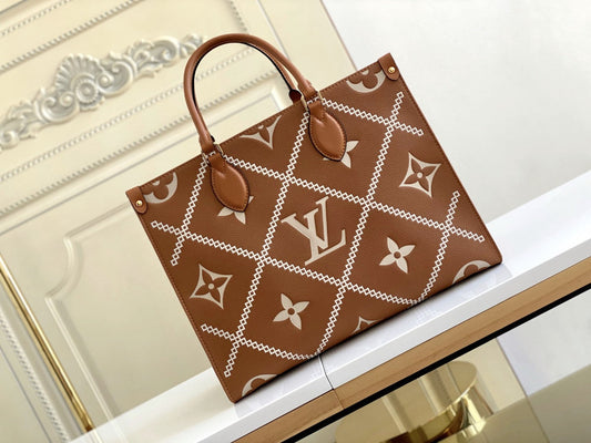 Louis Vuitton M45595 Onthego MM 35cm Brown – product image 1