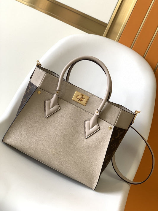 Louis Vuitton M57728 On My Side PM 30cm Greige – product image 1