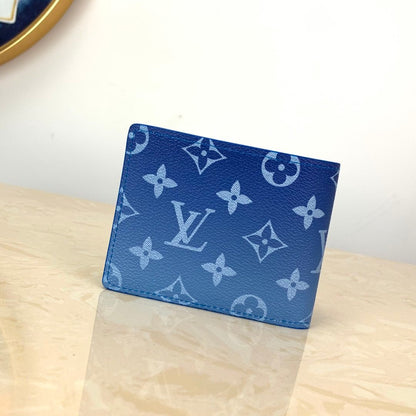 Louis Vuitton Monogram Wallet Blue