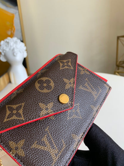 Louis Vuitton Recto Verso Monogram Wallet 13cm Brown