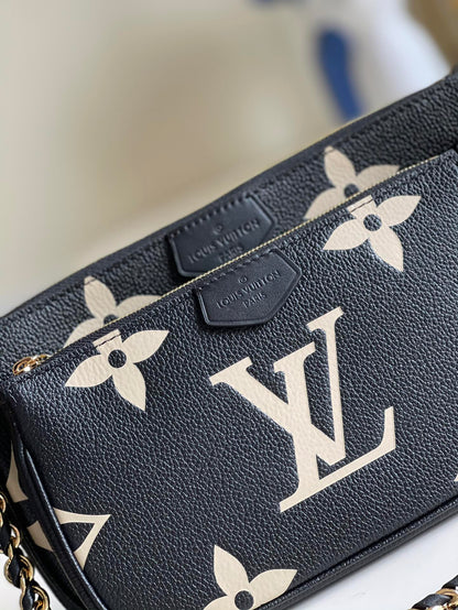 Louis Vuitton Multi Pochette Crossbody Bags 24cm Black – product image 5