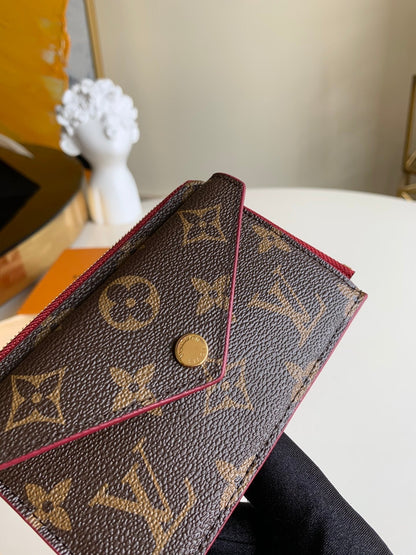 Louis Vuitton Recto Verso Monogram Wallet 13cm Brown
