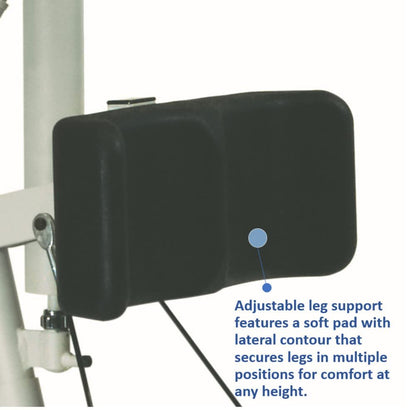 Invacare GHS350 - Get-U-Up - Sit to Stand Patient Lift with R130 Standing Sling
