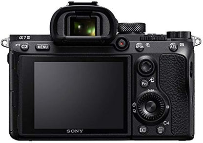 Sony Alpha A7 III 24.2MP Full Frame Mirrorless Camera with 28 70mm (Black) | Fe 28-70mm F3.5-5.6 Oss Kit, 693-Point Af, 5-Axis Ibis, 4k30, 3.0 Tilting LCD
