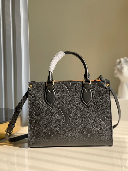 Louis Vuitton Handle Bag 25cm All Black – product image 1