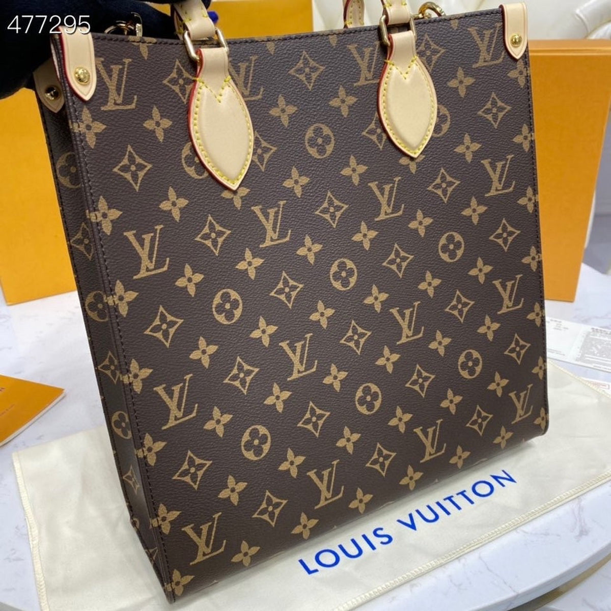 Louis Vuitton Sac Plat Bag Monogram Canvas Spring/Summer Collection M45848, Brown – product image 8