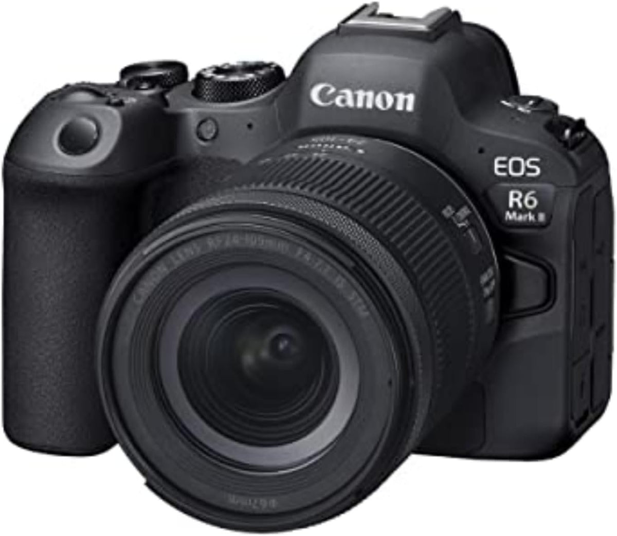 Canon EOS R6 Mark II Mirrorless Camera RF24-105mm F4-7.1 is STM Lens Kit, Full-Frame Hybrid Camera, 24.2 Megapixel CMOS Sensor, Photo and Video Capabilities, Black | 24.2MP Full-Frame, Digic X, Dual Pixel CMOS Af Ii, Ibis Up to 8 Stops, 6k→4k60, Rf 24-105