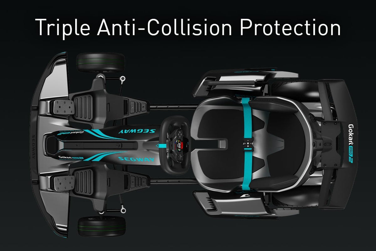 Segway Ninebot Gokart Pro 2 - High-Speed Electric Go Kart for Ages 14+, Drift & Race with Speeds Up to 26.7 mph