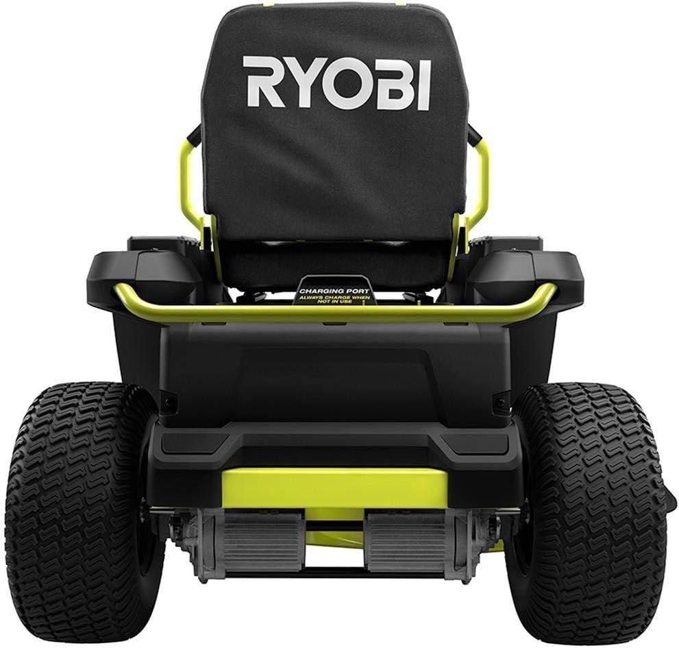 RYOBI 42 in. 100 Ah Battery Electric Riding Zero Turn Mower RY48ZTR100