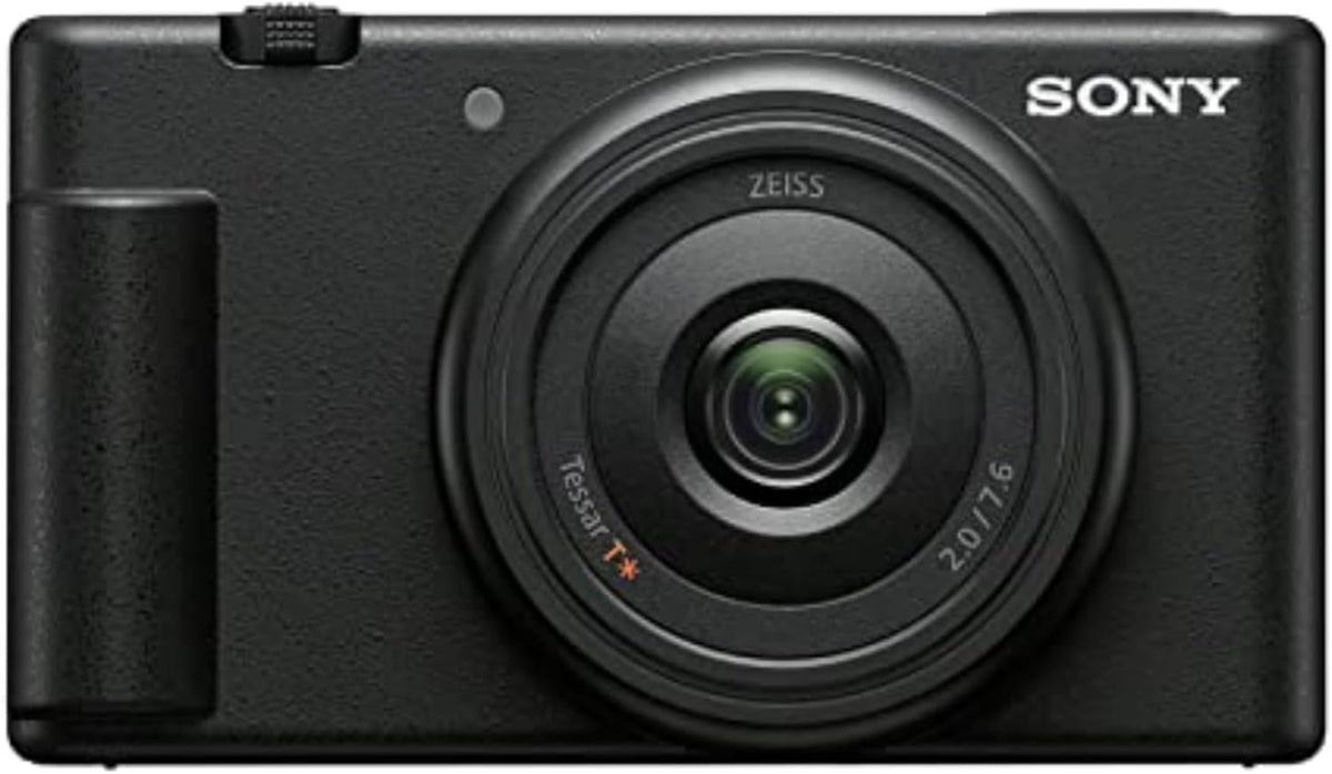 Sony ZV-1F Vlog Camera for Content Creators and Vloggers Black