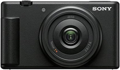 Sony ZV-1F Vlog Camera for Content Creators and Vloggers Black