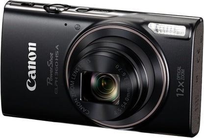 Canon PowerShot ELPH 360 HS A Black