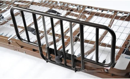 Fully Electric Hospital Bed Set - Foam Mattress, Half Rails Included - Enhanced Comfort, Convenience