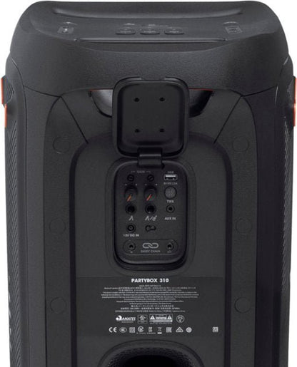 JBL - PartyBox 310 Portable Party Speaker - Black