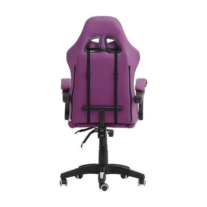 CorLiving Ravagers Gaming Chair - Purple and White