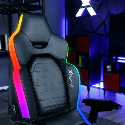 X Rocker - Evo Elite 4.1 Gaming Chair with Built-in Audio Surround Sound System - Black