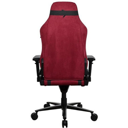 Arozzi - Vernazza Series Top-Tier Premium Supersoft Upholstery Fabric Gaming Chair - Bordeaux