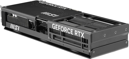 msi Gaming RTX 5080 16G Inspire 3X OC Black Graphics Card (16GB GDDR7, 256-bit, Extreme Clock 2655 MHz, DisplayPort x 3 2.1a, HDMI 2.1b, NVIDIA Blackwell Architecture)