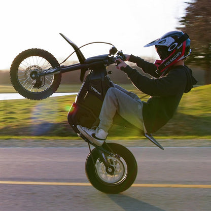 Yozma IN10 Electric Dirt Bike, 2600W 40MPH Electric-Motorcycle with 48V/23AH Battery Ebike, Full Hydraulic Brakes and Suspensions Mountain Off-Road E Dirt Bike, for Teens &amp; Adults