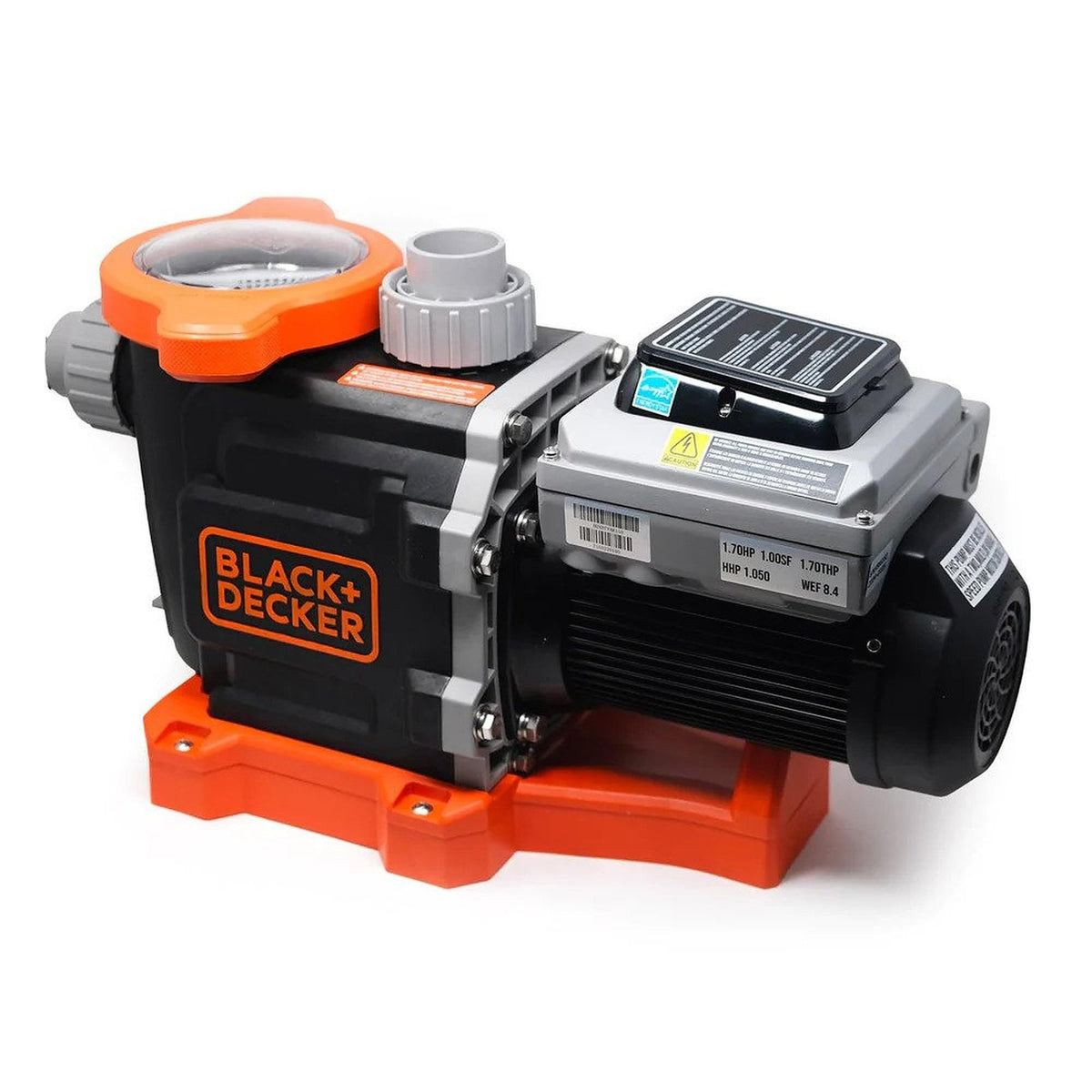 BLACK+DECKER 3HP Variable Speed Inground Pool Pump with Filter Basket & Touch Pad