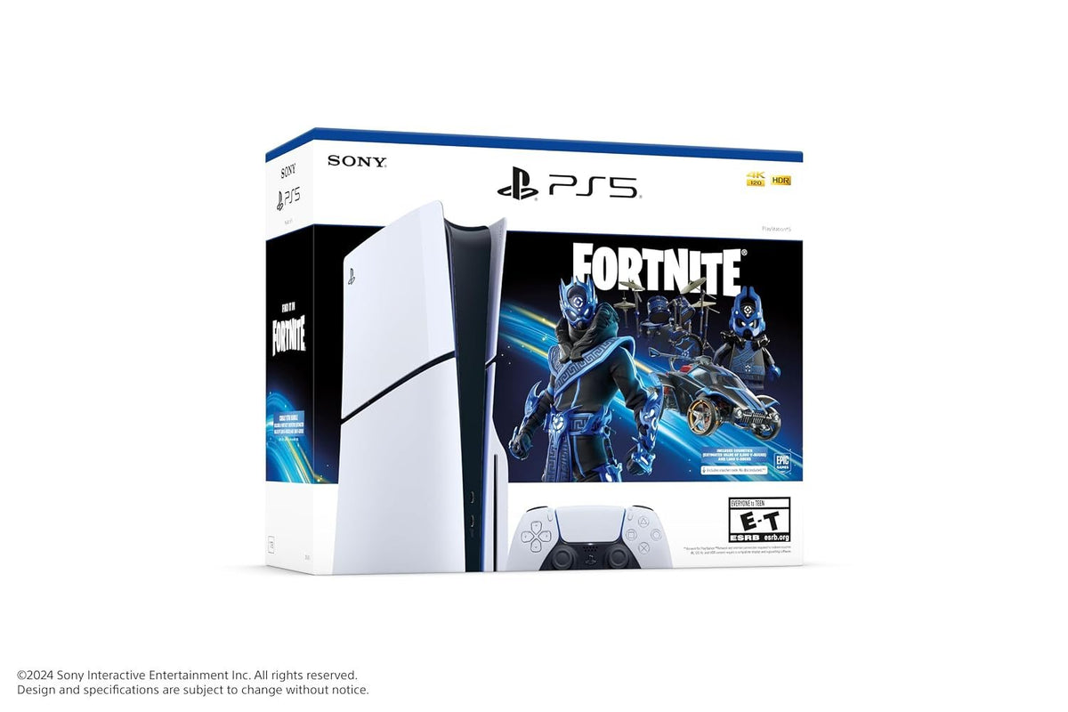 PlayStation PS5 Console - Fortnite Cobalt Star Disc Edition
