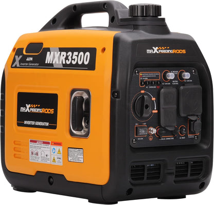 MaXpeedingrods 3500W Portable Inverter Generator Gas Powered EPA Compliant for Home or Camping