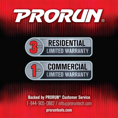 PRORUN 60V Zero Turn Riding Lawn Mower