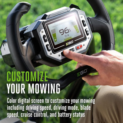 EGO Power+ Z6 e-Steer Zero Turn Electric Riding Lawn Mower, 42" - ZT4215S