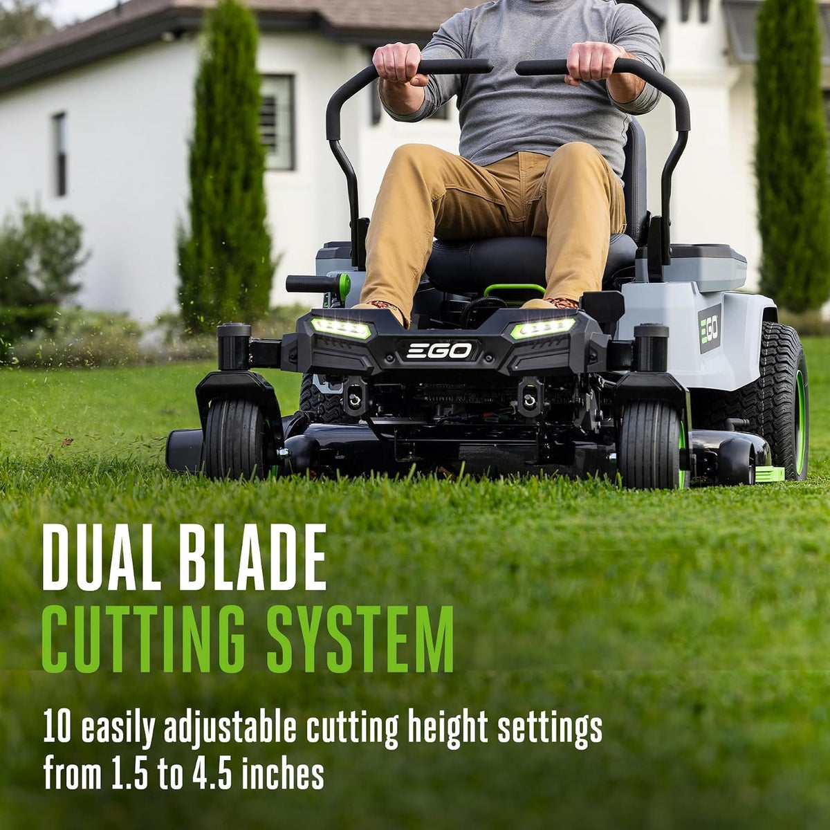 EGO Power+ Z6 Zero Turn Electric Riding Lawn Mower, 42" Deck - ZT4214L