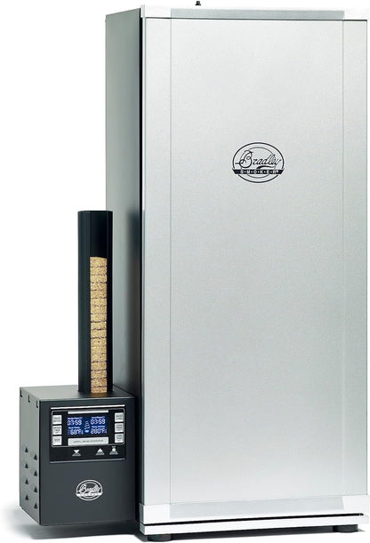 Bradley 6-Rack Electric Outdoor Smoker, Digital Vertical Smoker with Stainless Steel Grill