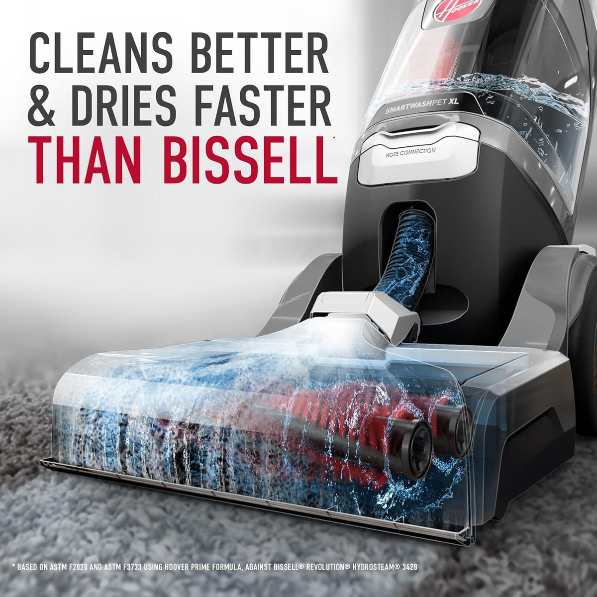 Hoover Smartwash Automatic Carpet Cleaner Machine, FH52000, Turquoise