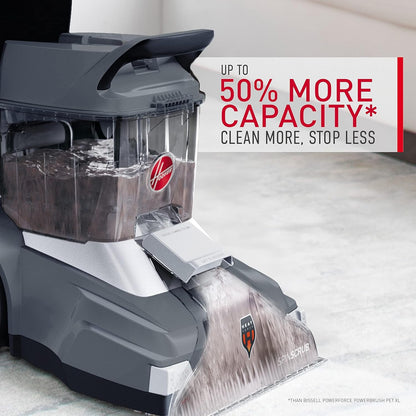 Hoover PowerScrub Deluxe Carpet Cleaner Machine for Carpet and Upholstery, Deep Cleaning Carpet Shampooer Machine with Multi-Purpose Tools, Pair Carpet Cleaner Solution