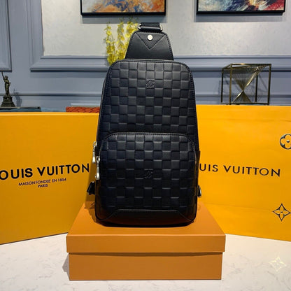 Louis Vuitton Avenue Sling Bag 32cm Damier Infini Canvas Spring/Summer Collection N41720, Black – product image 2