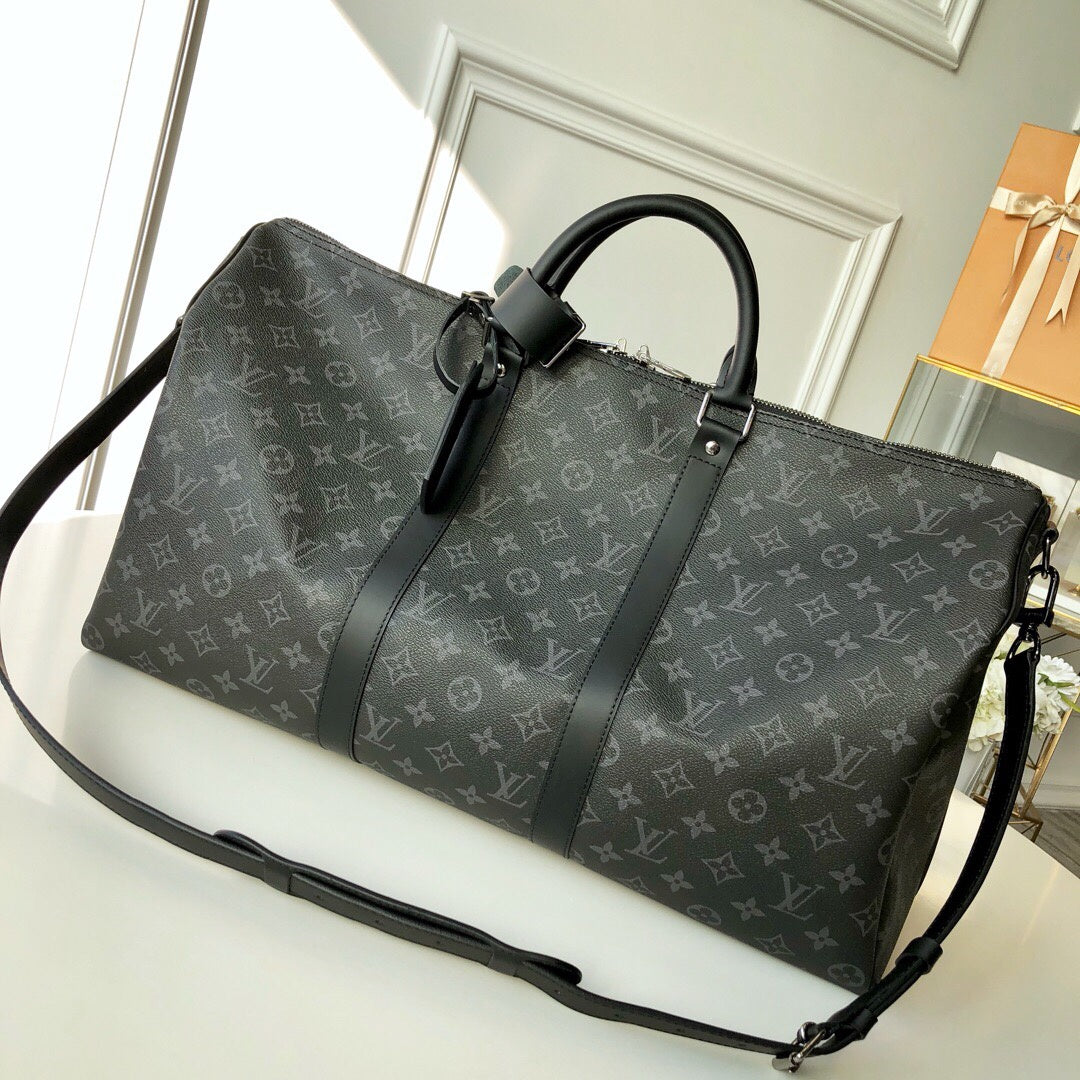 Louis Vuitton Luggage Bag Monogram 55cm Black – product image 4