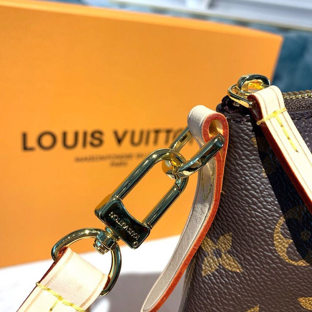 Louis Vuitton Turenne MM Bag 38cm Monogram Canvas Spring/Summer Collection M48814, Beige – product image 7