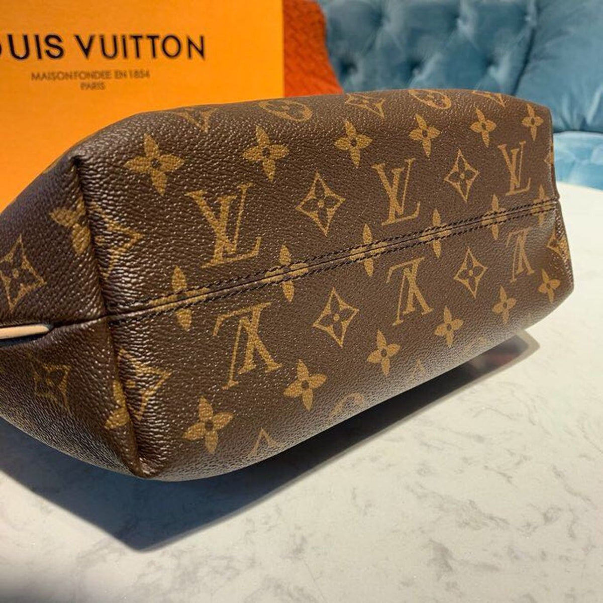 Louis Vuitton Turenne Bag 30cm Monogram Canvas Spring/Summer Collection M48813, Brown – product image 7