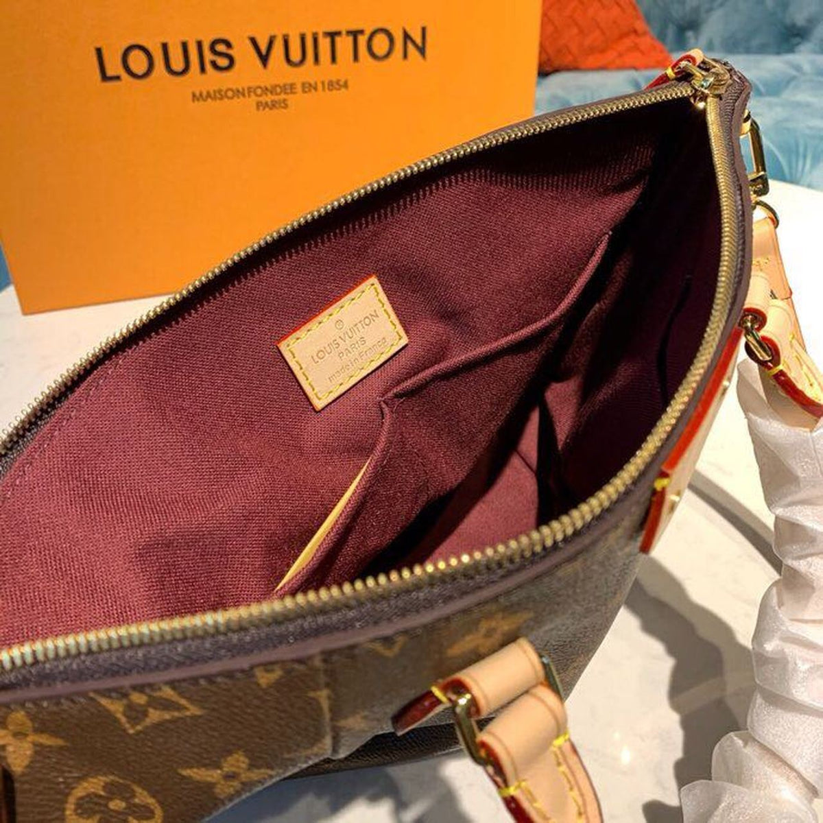 Louis Vuitton Turenne Bag 30cm Monogram Canvas Spring/Summer Collection M48813, Brown – product image 8