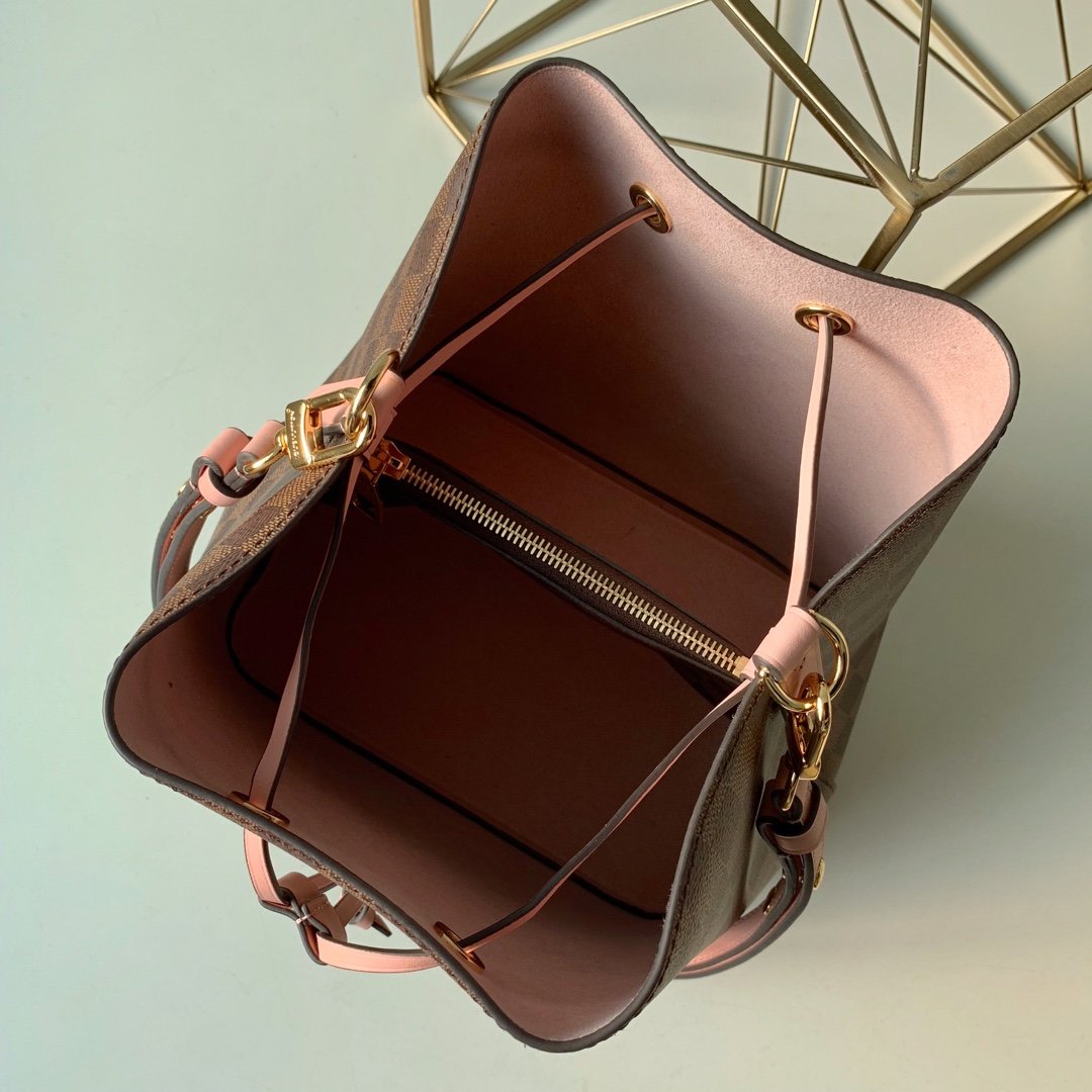 Louis Vuitton Neo Alma BB Bucket Bag 26cm Damier Ebene Canvas Spring/Summer Collection N40213 Pink – product image 5