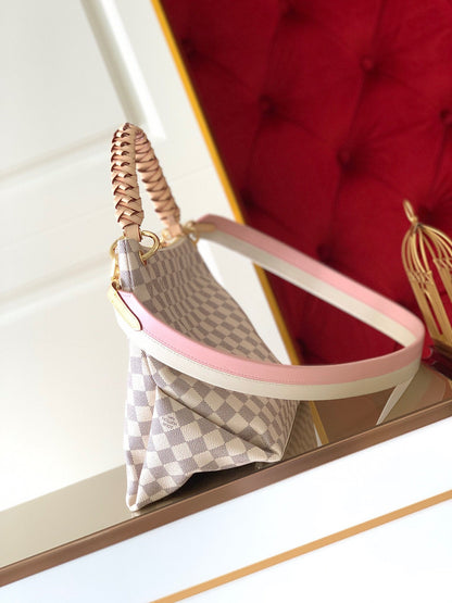 Louis Vuitton Beaubourg Woven Handle Tote Bag 32cm Damier Azur Canvas Spring/Summer Collection M40343 – product image 4
