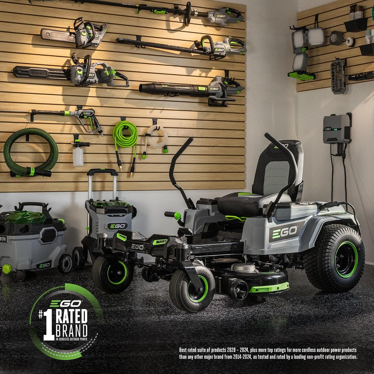 EGO Power+ Z6 e-Steer Zero Turn Electric Riding Lawn Mower, 42" - ZT4215S