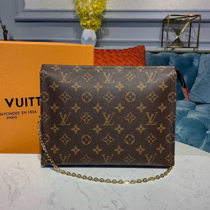 Louis Vuitton Toiletry Pouch 26cm Monogram Canvas Spring/Summer Collection M47542, Beige – product image 2