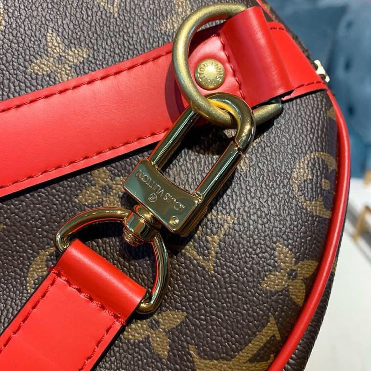 Louis Vuitton Keepall 50cm Monogram Canvas Spring/Summer Collection M41416 Red – product image 9